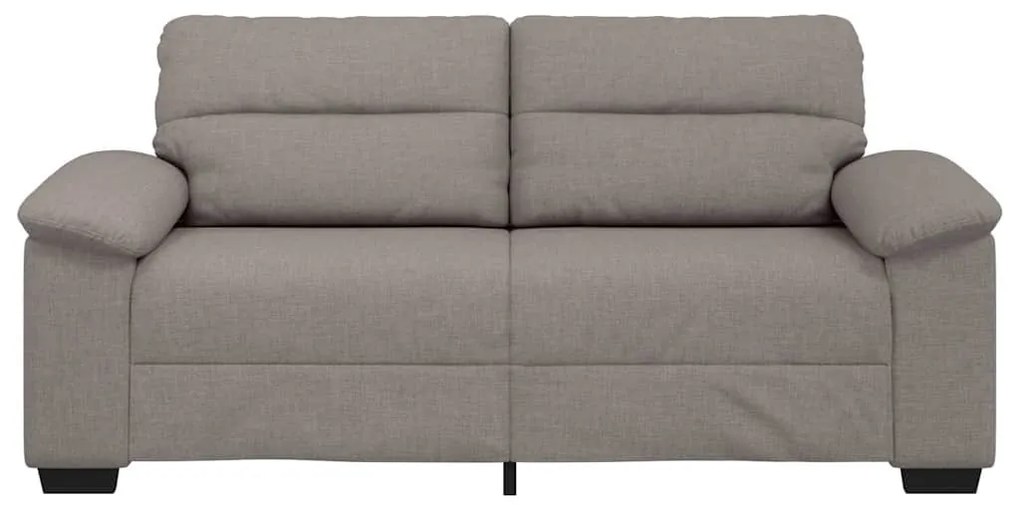 kétszemélyes tópszínű szövet kanapé 140 cm