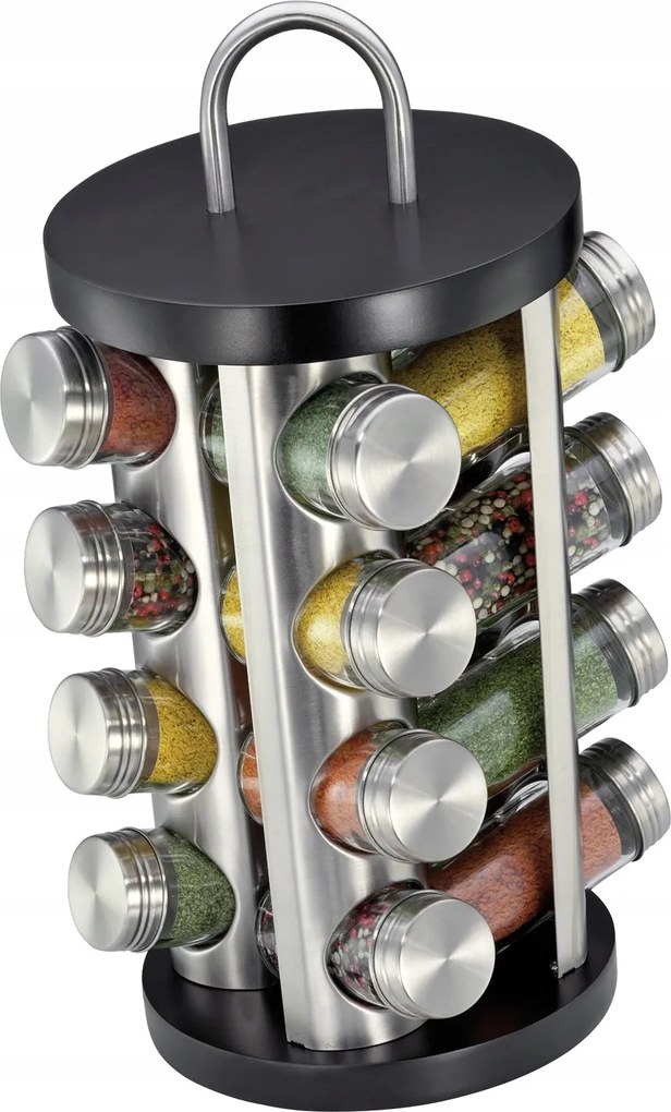 Kuchenprofi forgó állvány 16 fűszerhez 20x35cm