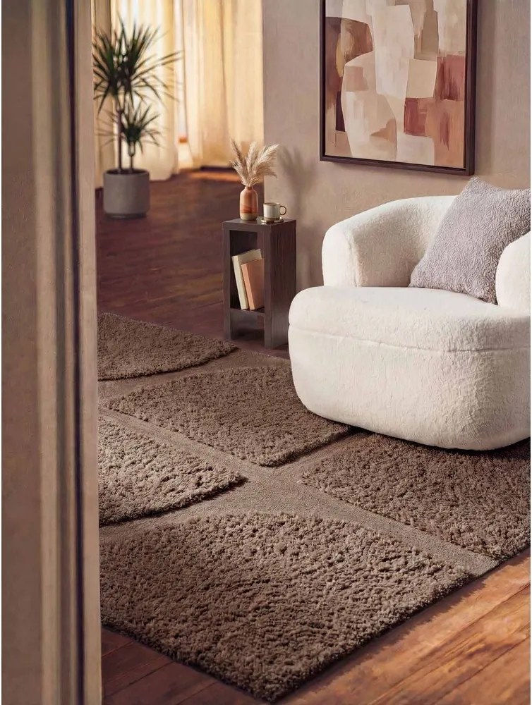 Barna kézi szövésű szőnyeg 160x230 cm Lambeth Jasper – Ted Baker