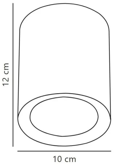 Nordlux - LED spotlámpa FALLON LONG LED/5,5W/230V fehér