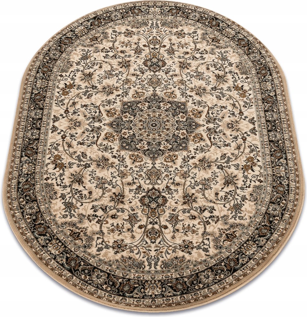 Gyapjú Szőnyeg Polonia ovális 170x235 Dísz #POL299