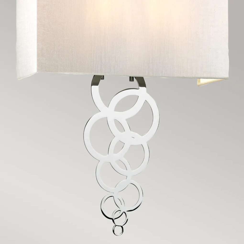 Elstead Lighting Rosa ROSA-LARGE-PC Fali lámpa 2x60W/E27