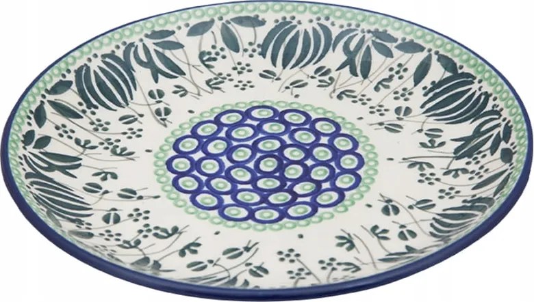 Desszerttányér 20 cm Ceramika Artystyczna Bolesławiec dek U0094 Ciszewska