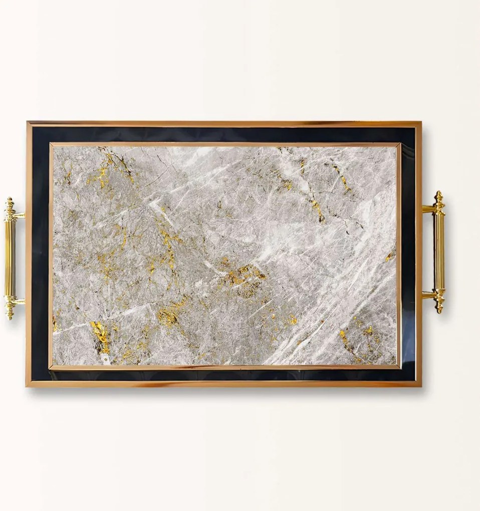 Üveg tálca, 38×24 cm – TPA10001