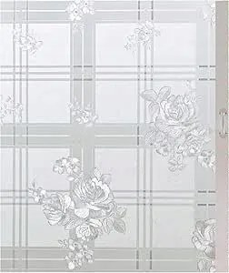 Ablakfólia öntapadós átlátszatlan dekoratív UV-szűrő 90x200 cm