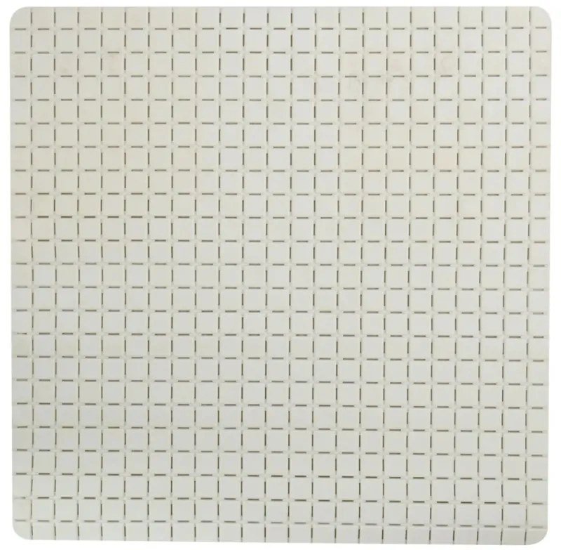 Spirella csúszásgátló zuhanyszőnyeg QUADROPremium, fehér, 54 x 54 cm, 54 x 54 cm