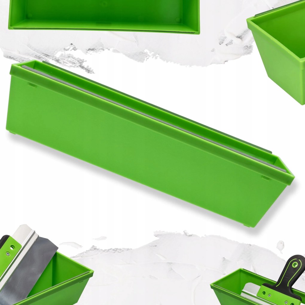 Gipsz simító glettelő alomtálca 35cm