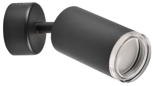 LED RGBW Dimmelhető fürdőszobai spotlámpa TURYN 1xGU10/6,5W/230V IP44 fekete