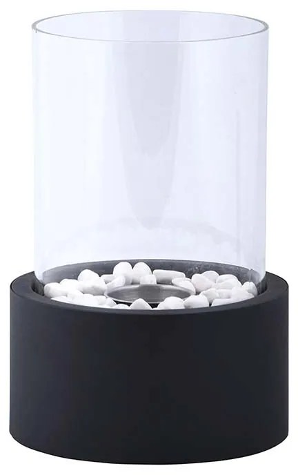 Bioethanol asztali kandalló, kör alakú, 19 cm átmérőjű