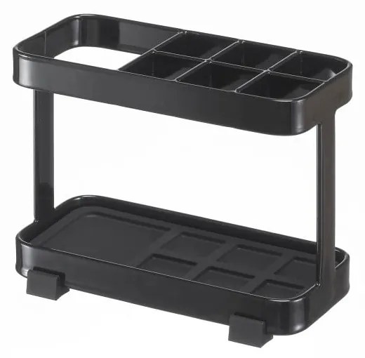 Tower fekete fogkefe- és fogkrémtartó - YAMAZAKI