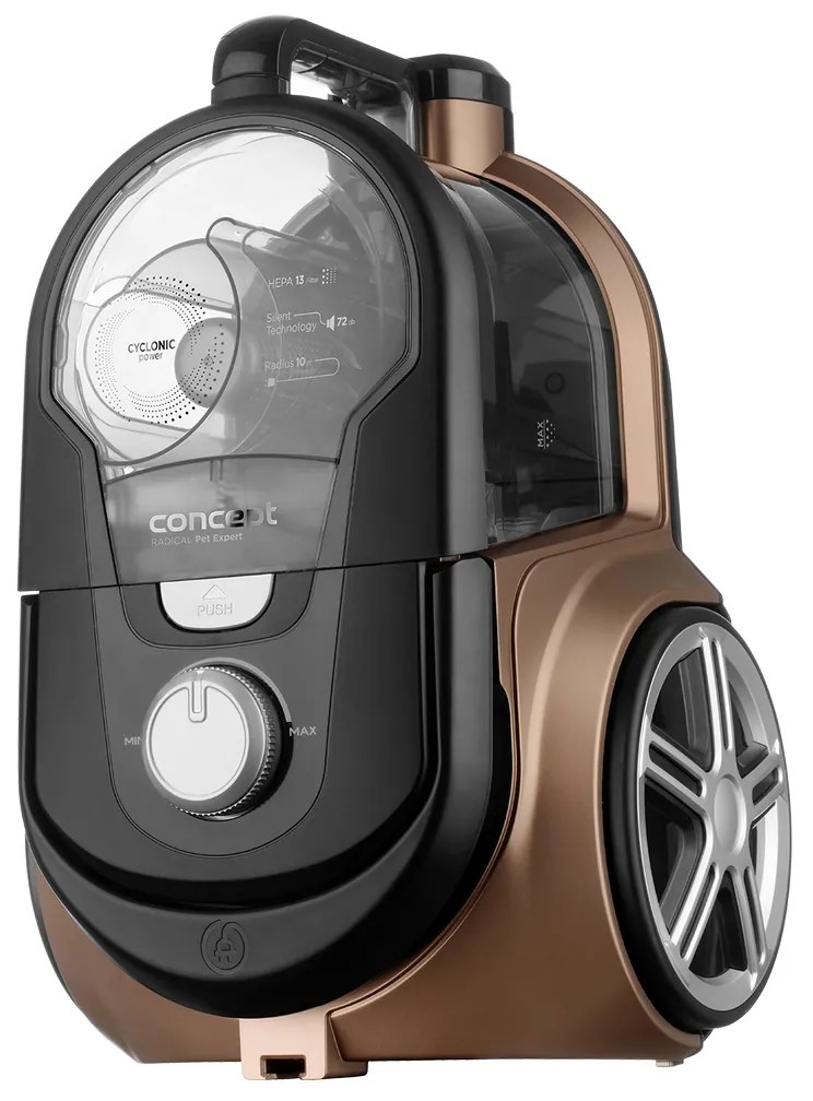Concept VP5240n zsák nélküli porszívó 4A RADICALPet Expert, 800 W