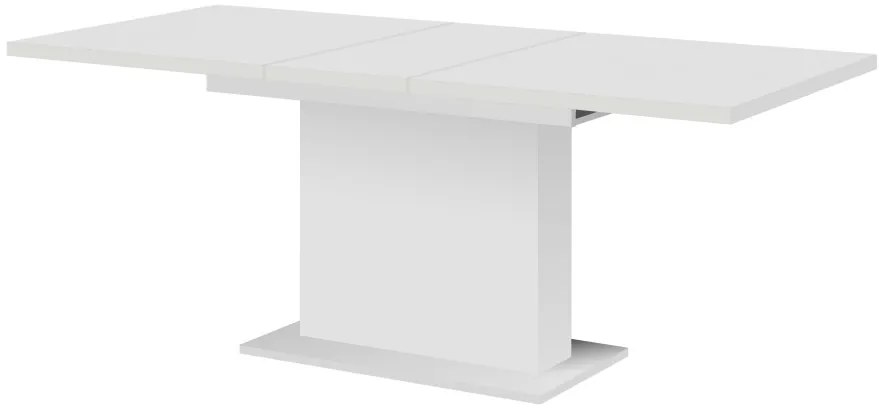 Bővíthető Étkezőasztal Fehér Színben. GIANT. 160-200 cm.