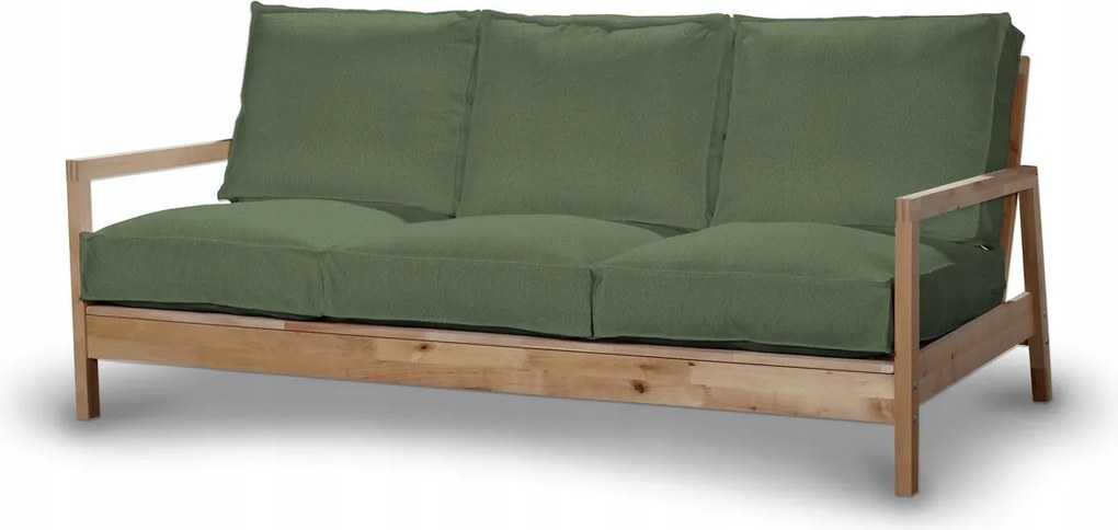 Lillberg 3 személyes kinyitható kanapé huzat Ikea zöld
