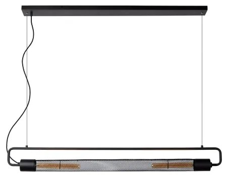 Lucide 05433/02/30 - Csillár zsinóron CALIXT 2xE27/10W/230V