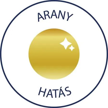 Matrica, 1 ív, 76x120 mm, AVERY ZWECKFORM, Z-Design No.52252, arany csillagok (AY52252)