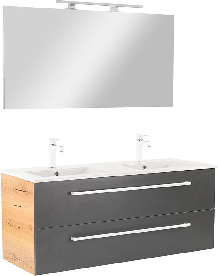 Vario Clam 120 Fürdőszoba komplett szekrény