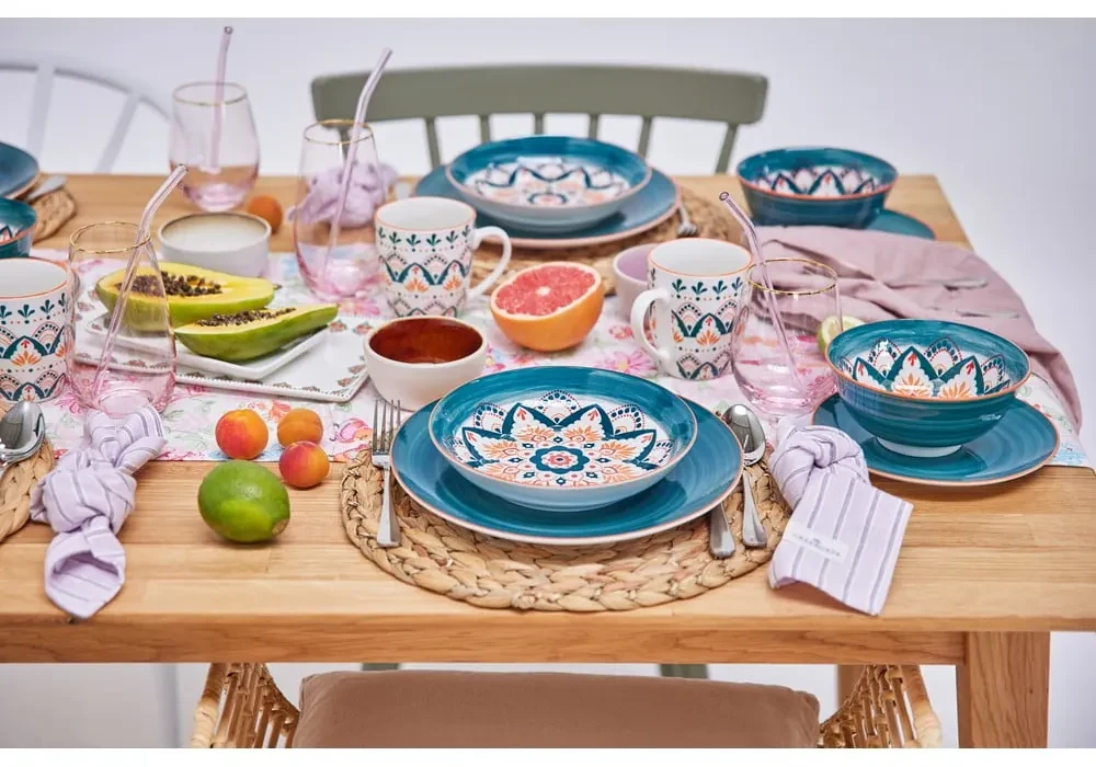 Porcelán étkészlet 30 db-os Hestia Bonami Essentials BIANO