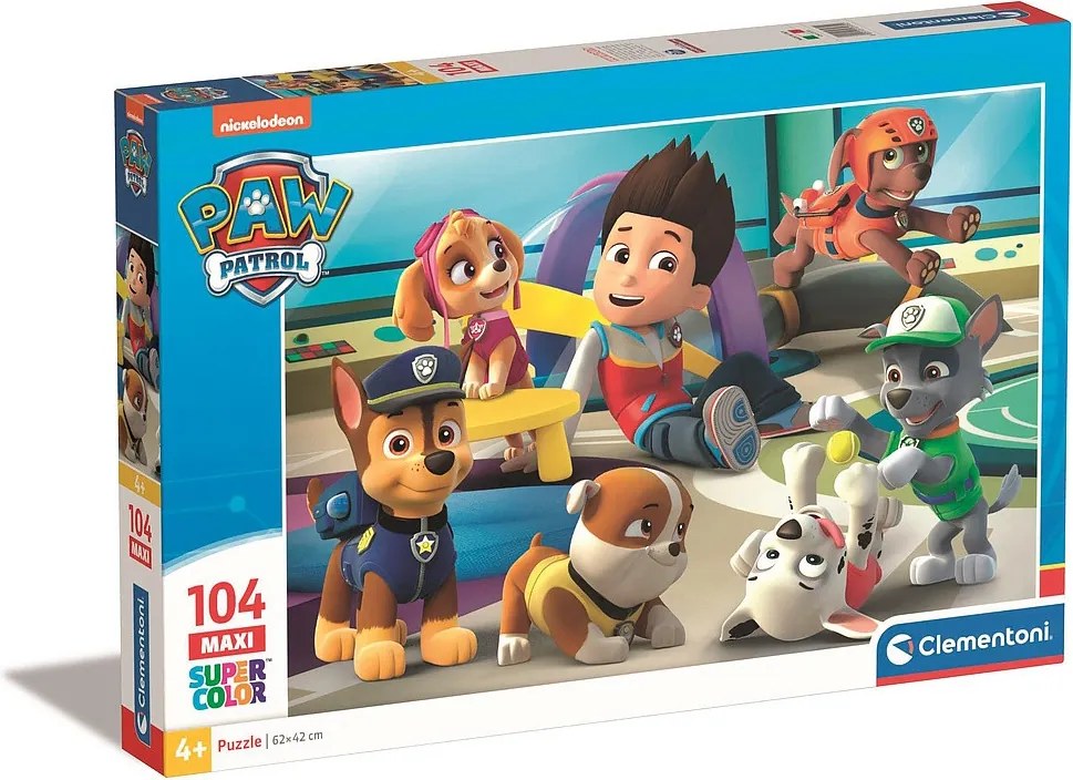 Mancs Őrjárat Playtime 104 db-os maxi puzzle Clementoni