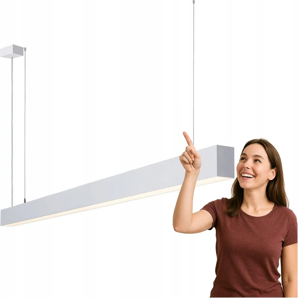 Led lineáris függőlámpa 53W 3000K Traversi 170 PRD-5470-170-WH-830-PN Ita