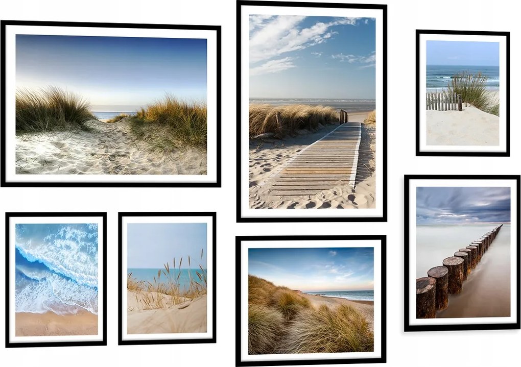 Giga Készlet 7db-os képek Nagy keretben KP161