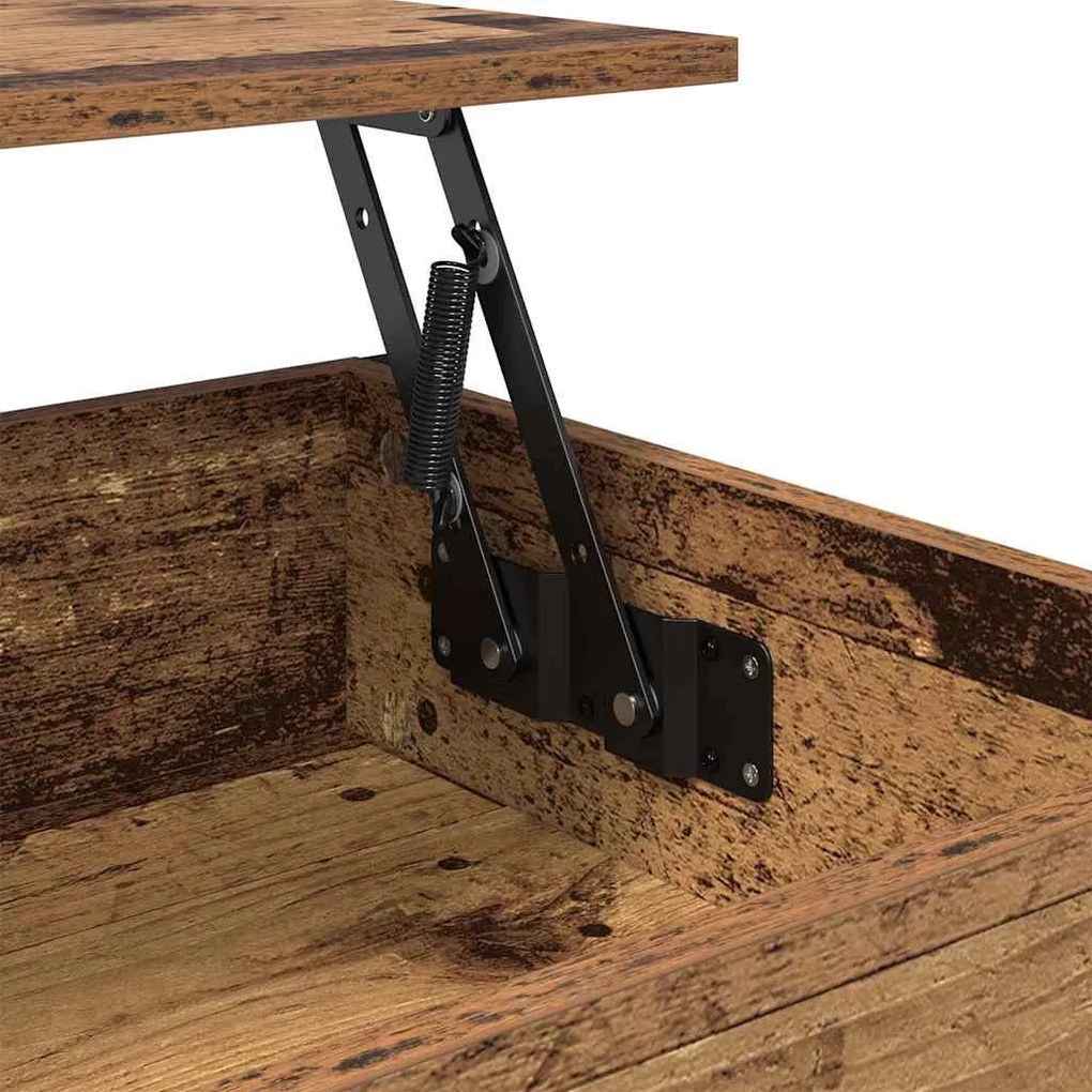 Dohányzóasztal fiókkal Öreg fa 85 x 50 x 50 cm Faanyag