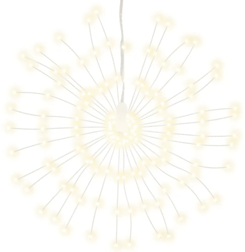 karácsonyi meleg fehér csillagfény 140 db LED 17 cm
