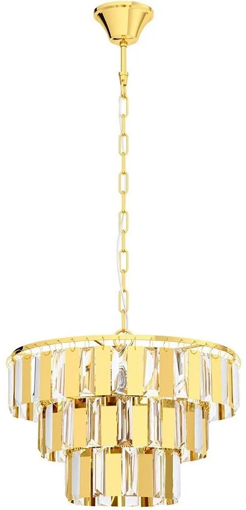 Eglo 99098 - Csillár láncon ERSEKA 5xE14/40W/230V