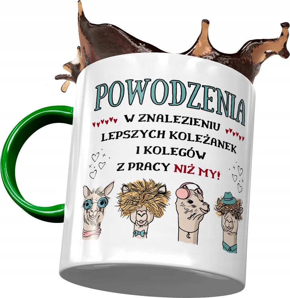 Zöld Bögre Búcsú a Munkától Ajándék Nyomtatott Fotóval