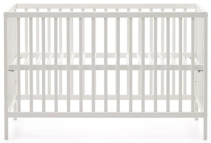 Fehér bükkfa babaágy 60x120 cm Shantal – Kave Home