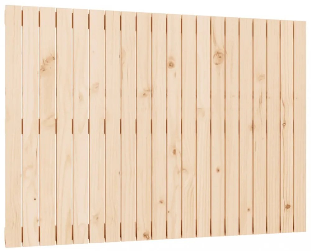 tömör fenyőfa fali fejtámla 127,5 x 3 x 90 cm
