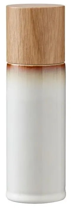 Basics Cream 2 db-os krémszínű agyagkerámia só- és borsőrlő szett - Bitz