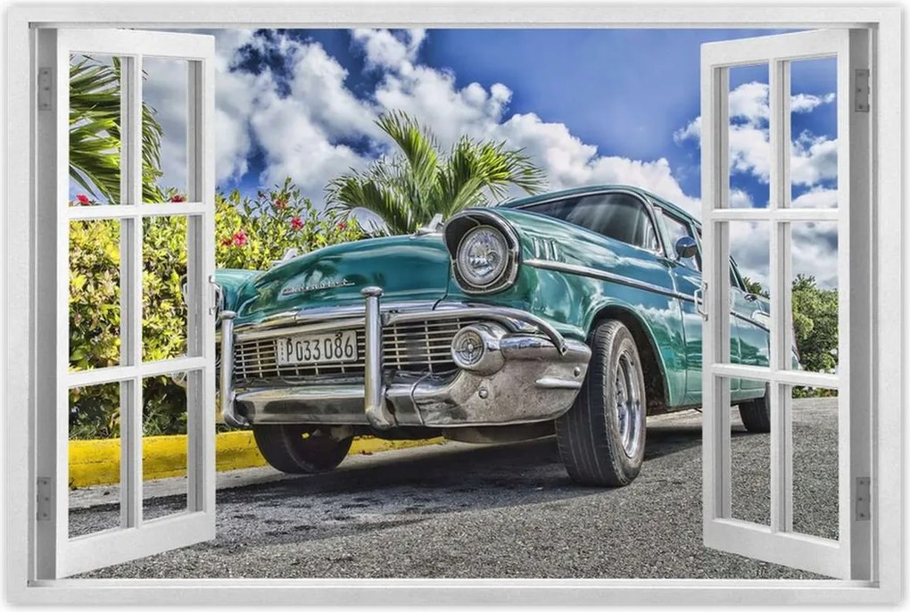 Poszterek 120x80 Kubai autó