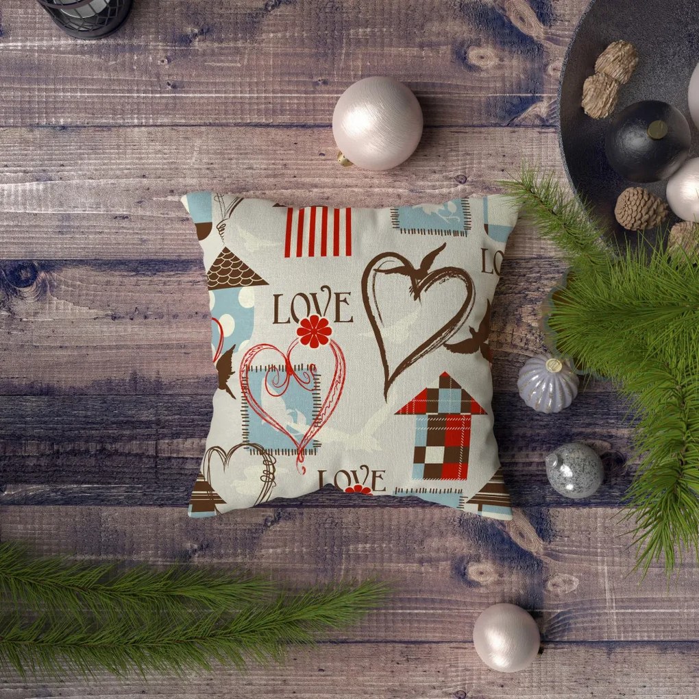 Díszpárna, 43×43 cm – NYXMAS058