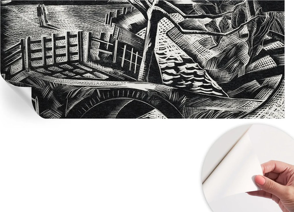 Öntapadós fotótapéta Designer Építészeti táj 250x104 cm