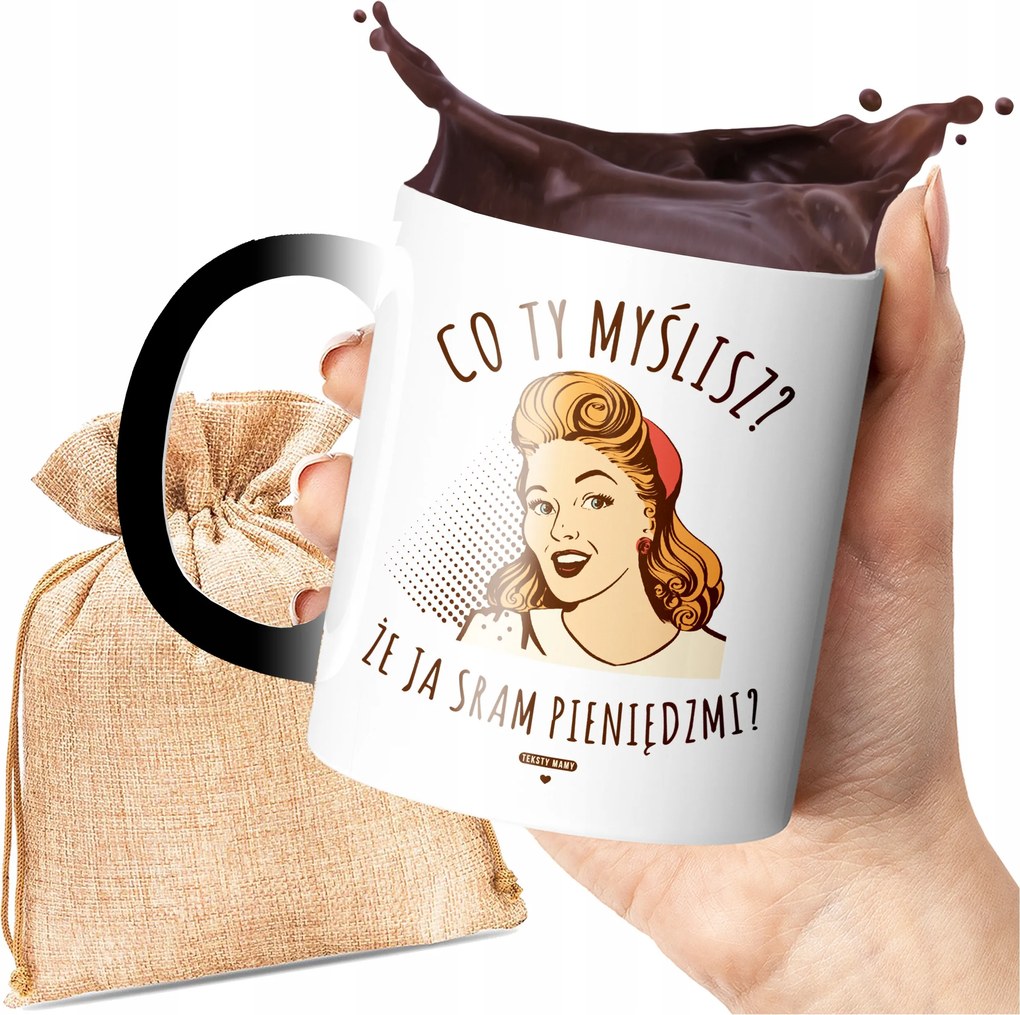 Mágikus Bögre Nyomtatott Szövegek Vicces Nyomtatás Ajándék Anyák Napjára