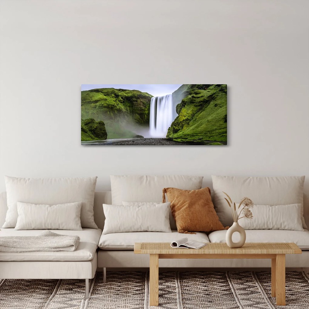 Vízesések képe (120x50 cm)