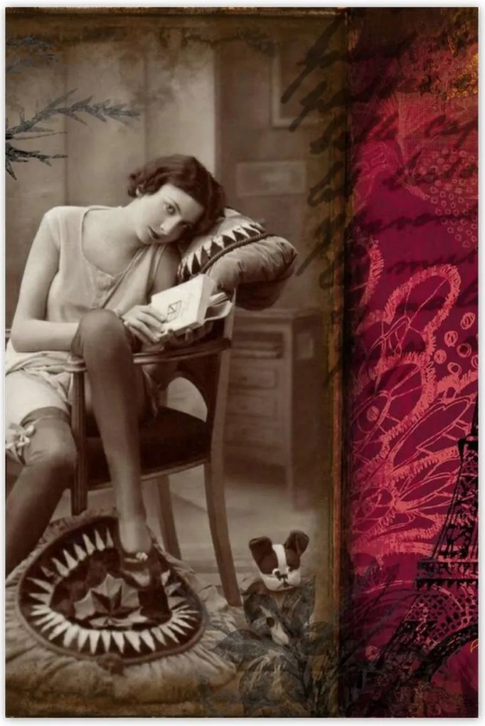 Poszterek 80x120 Kilátás Párizsból