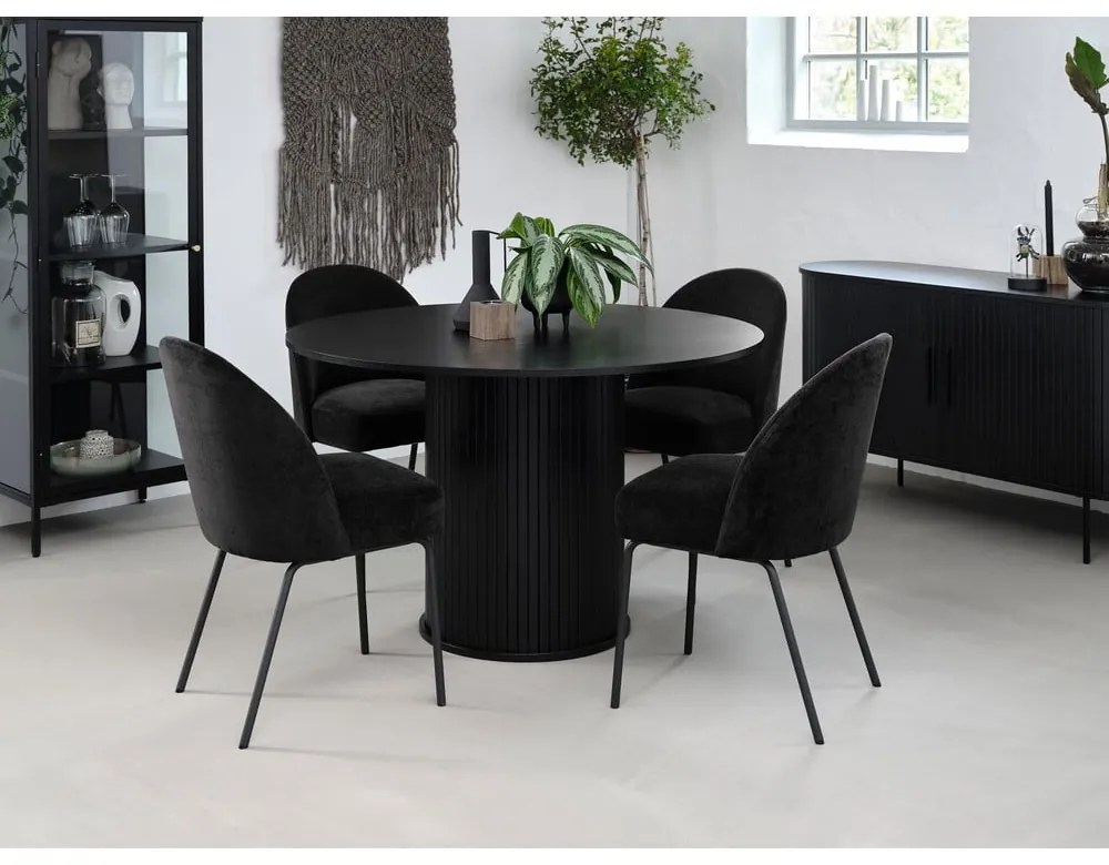 Kerek étkezőasztal ø 120 cm Nola – Unique Furniture
