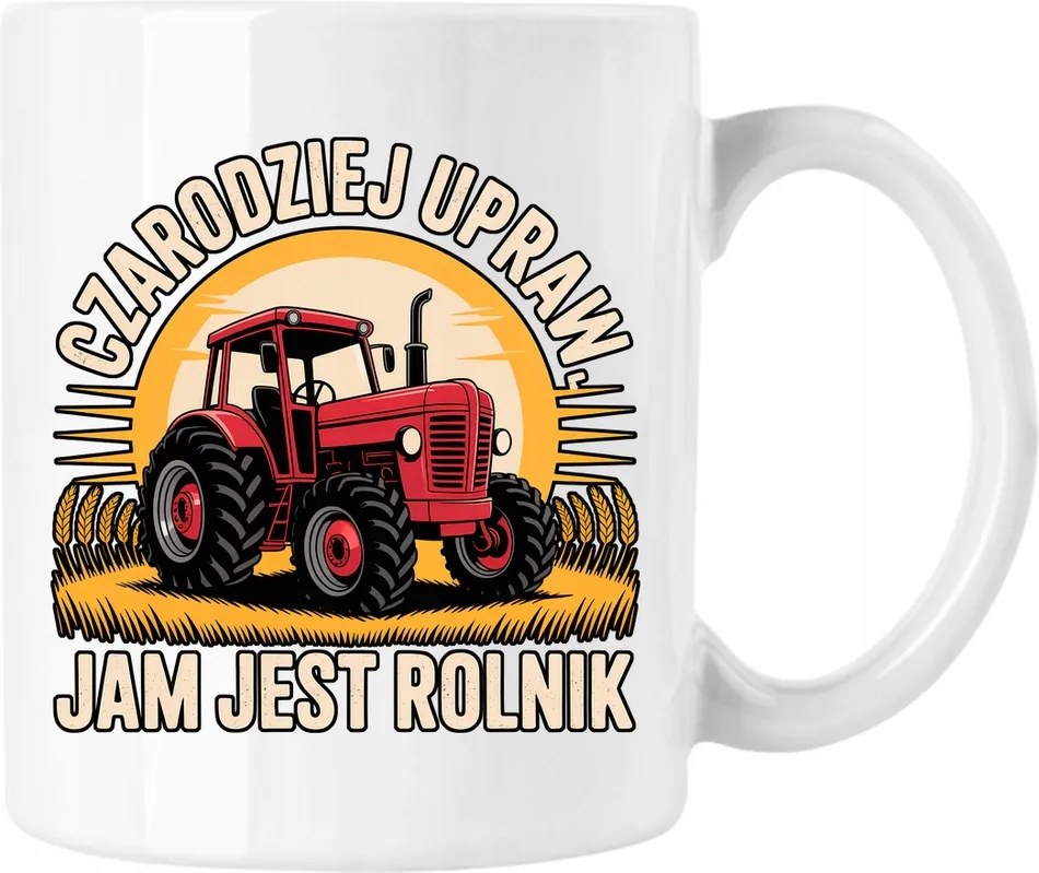 Bögre traktoros gazdának 2 Fehér 330ml