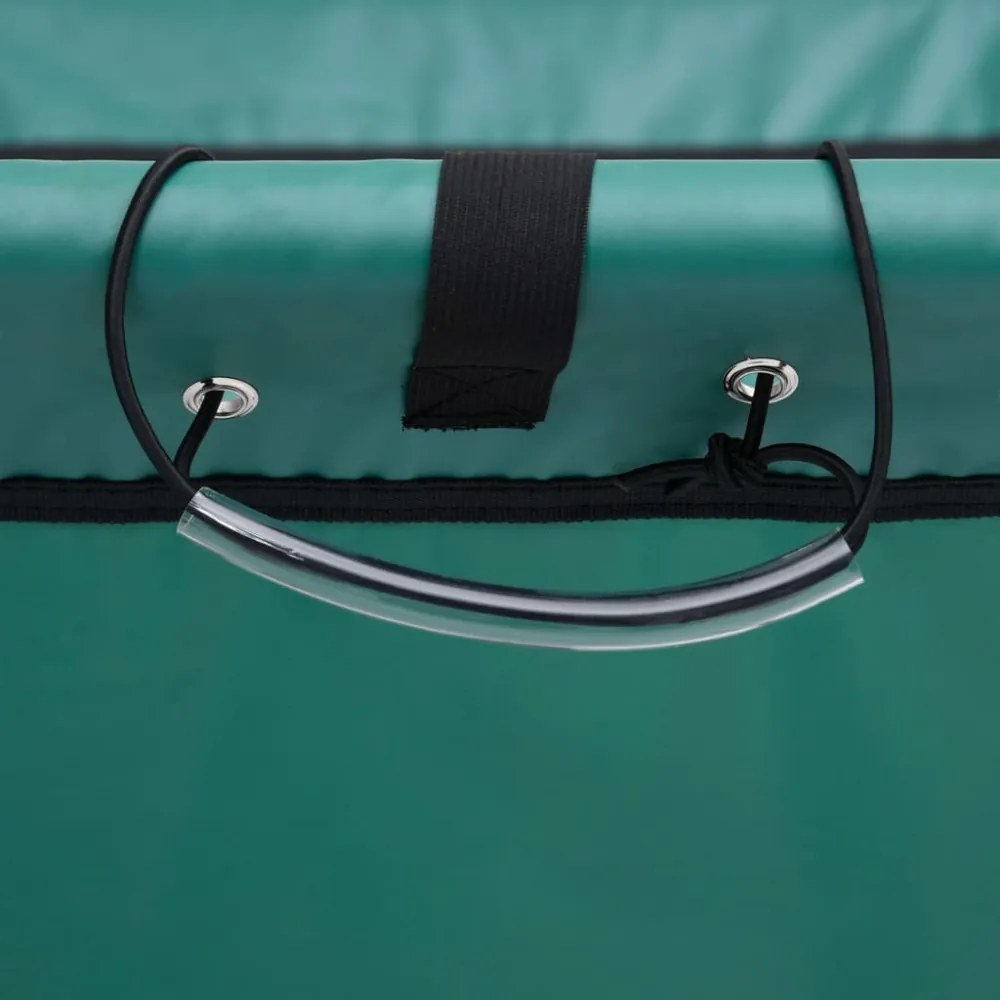 Zöld összecsukható kerti talicska 60 liter