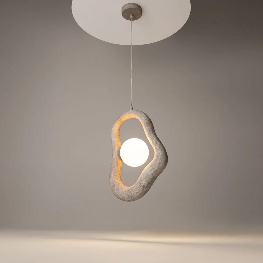 Maytoni modern függeszték opus fehér szürke mymod380pl-01gr