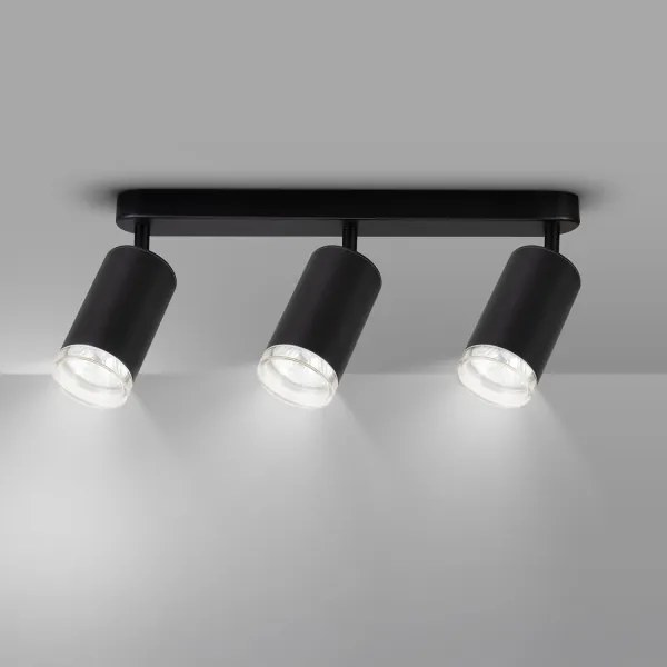 Brilagi - Fürdőszobai spotlámpa SELE 3xGU10/30W/230V IP44 fekete