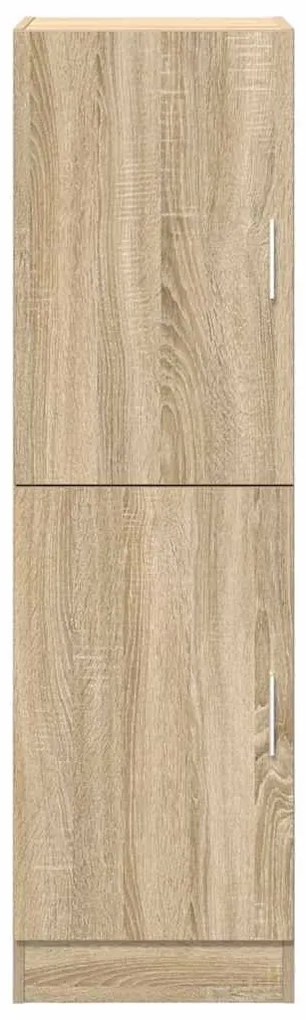 vidaXL sonoma tölgy színű szerelt fa konyhaszekrény 38x41,5x131,5 cm