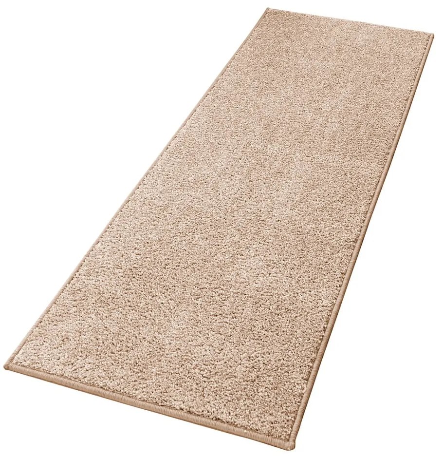 Pure bézs futószőnyeg, 80 x 400 cm - Hanse Home