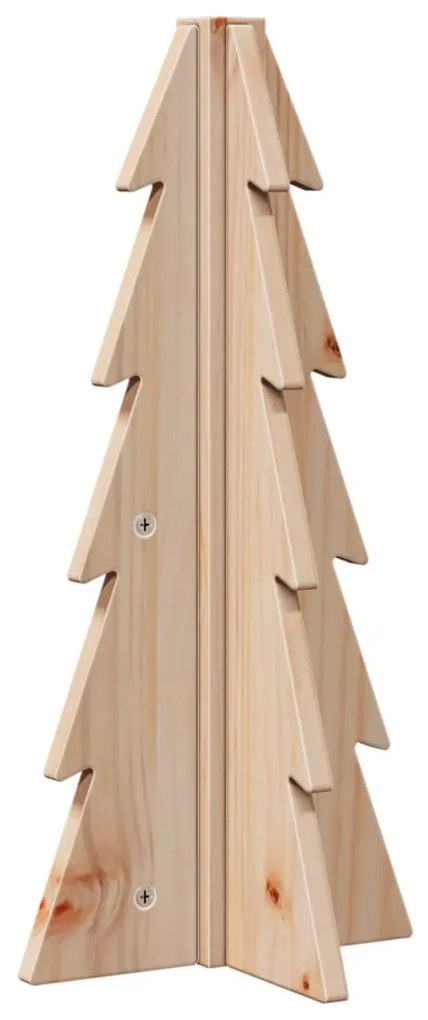 tömör fenyőfa karácsonyfa-dekoráció 49 cm