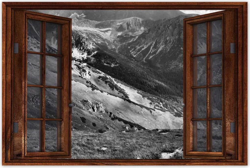 Poszterek 60x40 Tátra Lengyel hegyek Kilátás