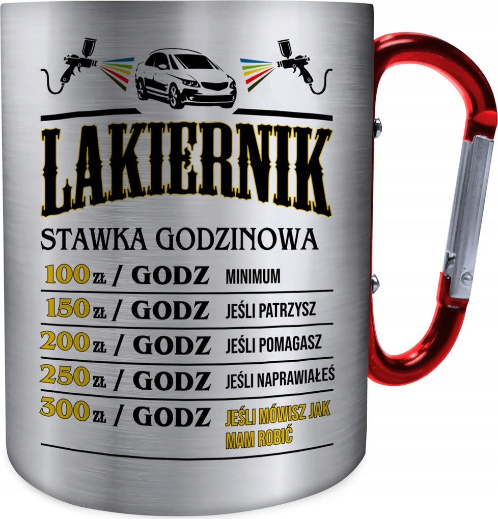 Fém Bögre Lakkozónak Lakkozó Óradíj Vicces Ajándék