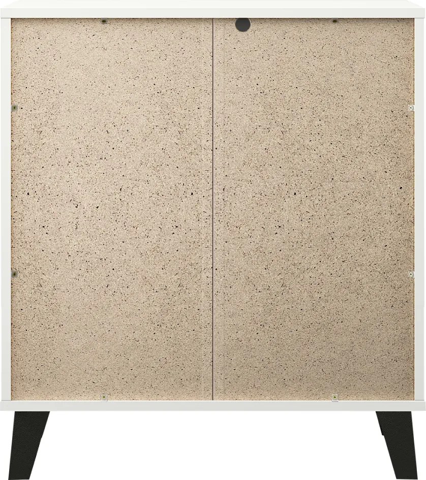 Komód, fehér, BOGAN NEW 3S70