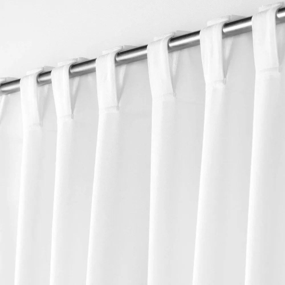 Fehér függöny 140x240 cm Mistraline – douceur d'intérieur