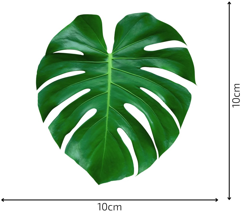 PIPPER. Textil falmatrica "Monstera levelek 3"